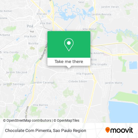 Chocolate Com Pimenta map