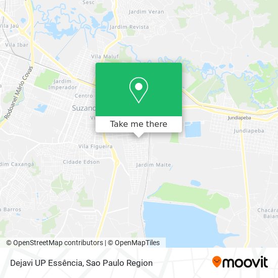 Dejavi UP Essência map