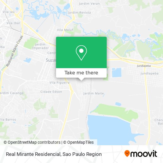Real Mirante Residencial map