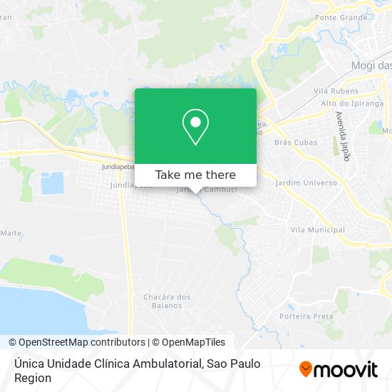 Mapa Única Unidade Clínica Ambulatorial