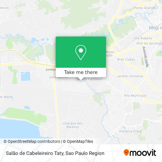 Salão de Cabeleireiro Taty map