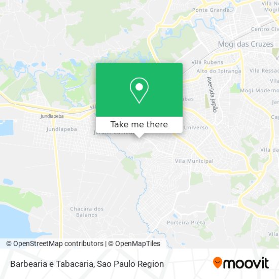 Barbearia e Tabacaria map