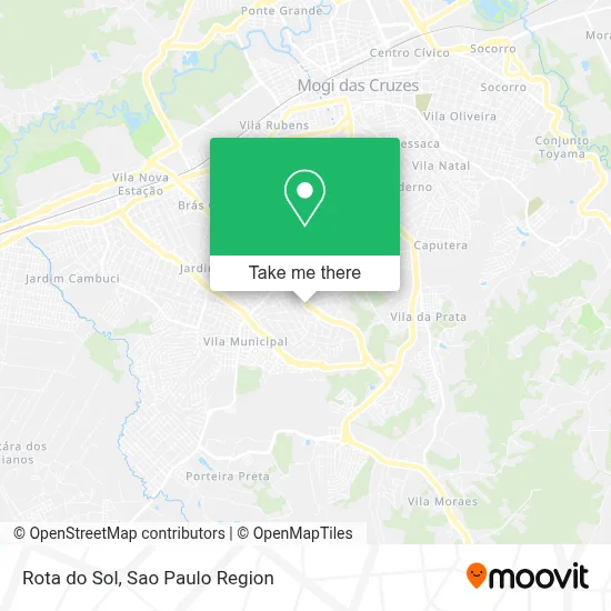 Rota do Sol map