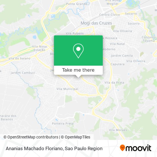 Ananias Machado Floriano map