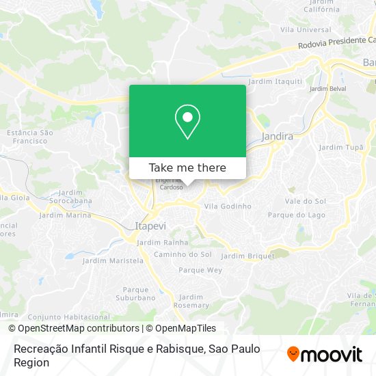 Recreação Infantil Risque e Rabisque map