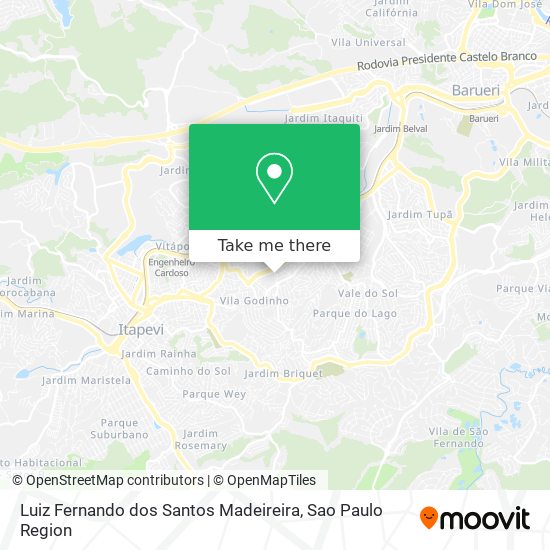 Mapa Luiz Fernando dos Santos Madeireira