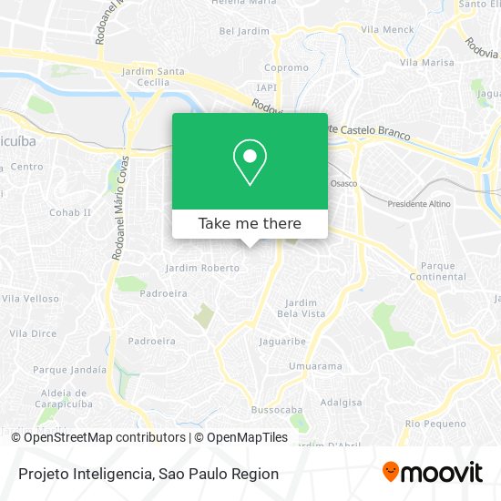 Projeto Inteligencia map