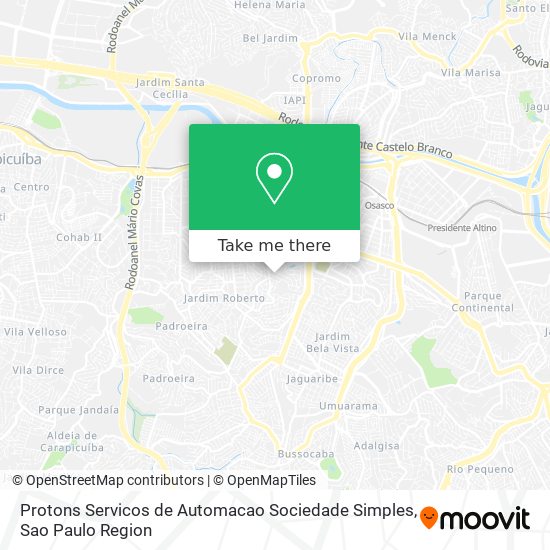 Protons Servicos de Automacao Sociedade Simples map