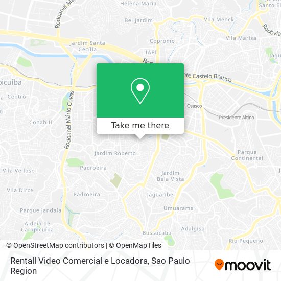 Rentall Video Comercial e Locadora map