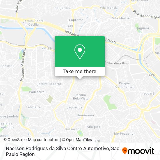 Naerson Rodrigues da Silva Centro Automotivo map