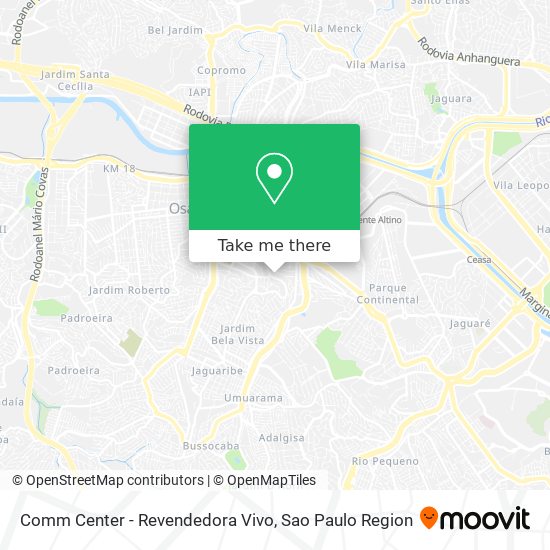 Comm Center - Revendedora Vivo map