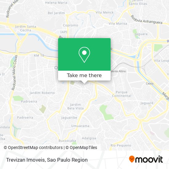 Trevizan Imoveis map