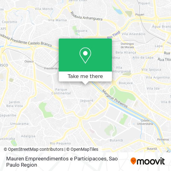 Mauren Empreendimentos e Participacoes map