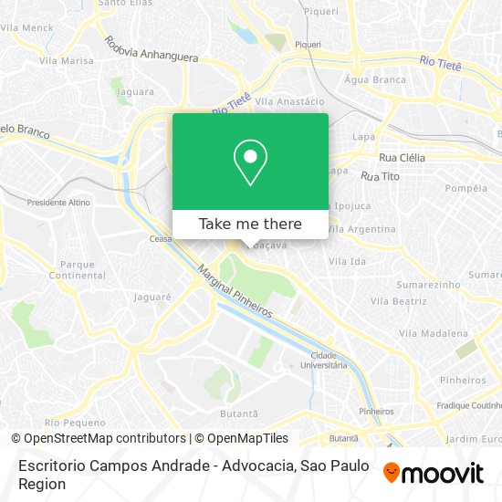 Escritorio Campos Andrade - Advocacia map