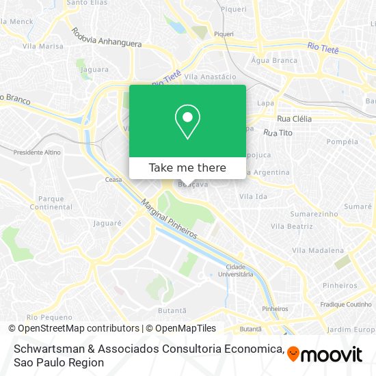 Mapa Schwartsman & Associados Consultoria Economica