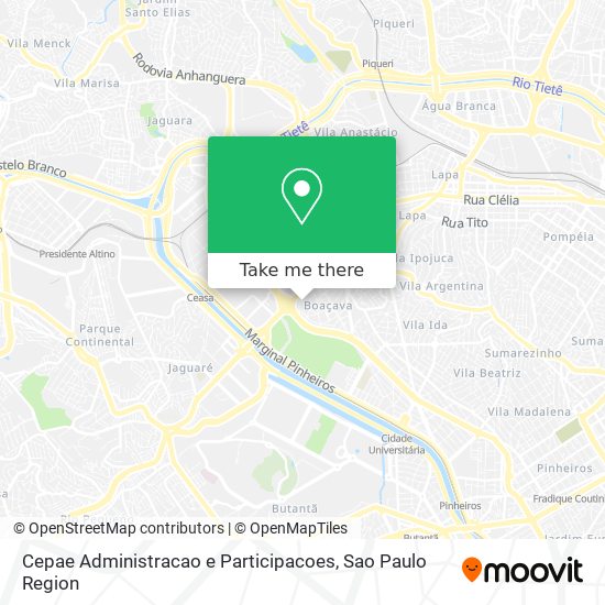 Cepae Administracao e Participacoes map