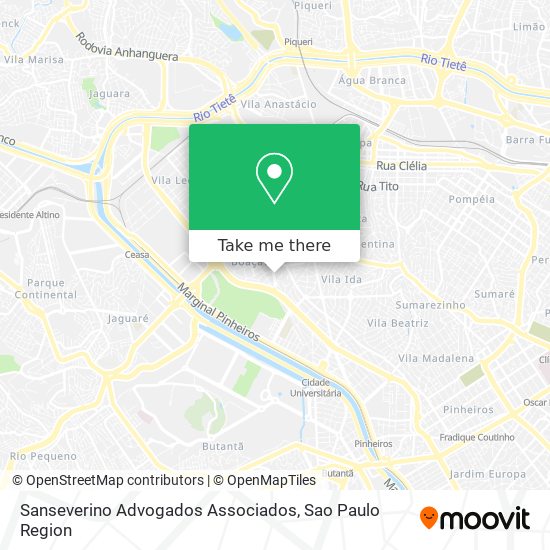 Sanseverino Advogados Associados map