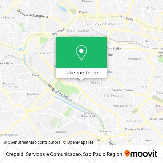 Crepaldi Servicos e Comunicacao map