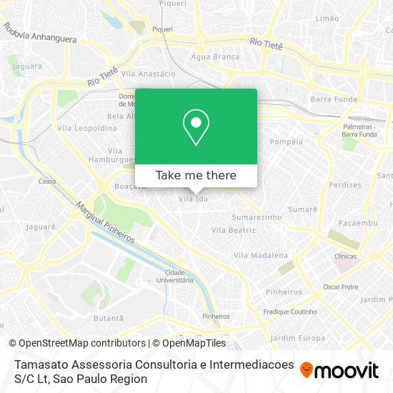 Tamasato Assessoria Consultoria e Intermediacoes S / C Lt map