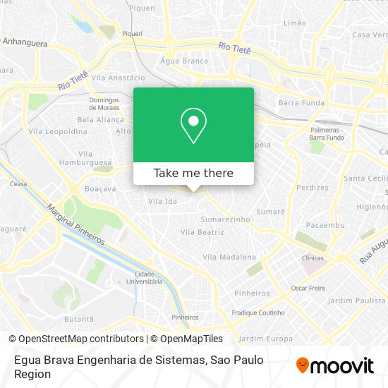 Egua Brava Engenharia de Sistemas map