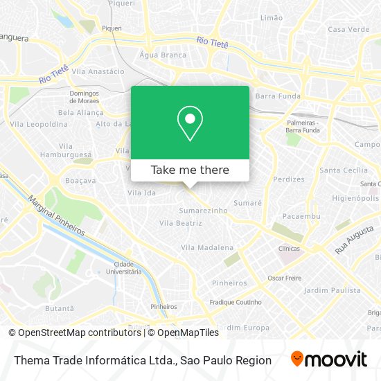 Mapa Thema Trade Informática Ltda.