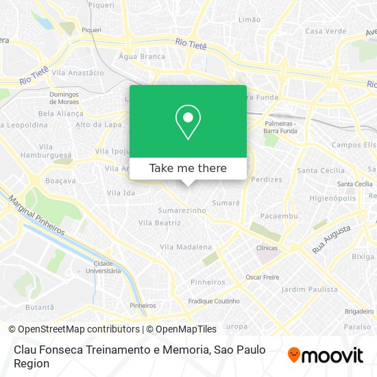 Clau Fonseca Treinamento e Memoria map