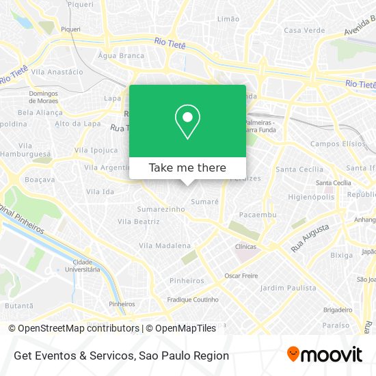 Get Eventos & Servicos map
