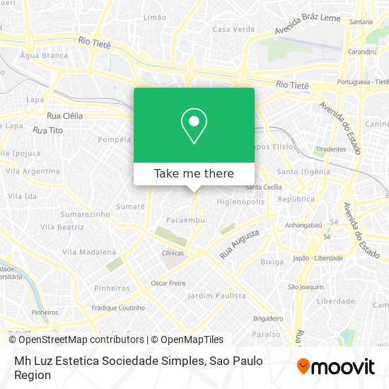 Mh Luz Estetica Sociedade Simples map
