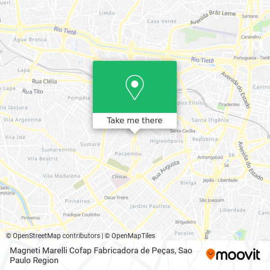 Magneti Marelli Cofap Fabricadora de Peças map