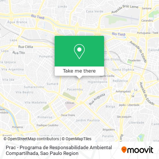 Mapa Prac - Programa de Responsabilidade Ambiental Compartilhada