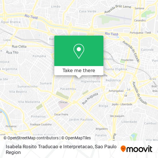 Isabela Rosito Traducao e Interpretacao map