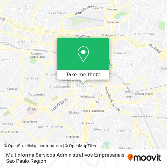 Mapa Multinforma Servicos Administrativos Empresariais