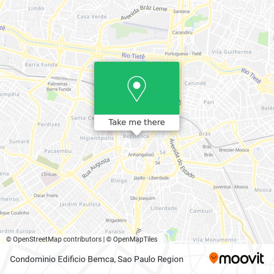 Mapa Condominio Edificio Bemca