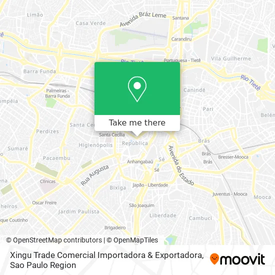 Xingu Trade Comercial Importadora & Exportadora map