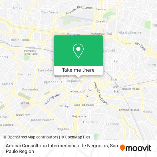 Adonai Consultoria Intermediacao de Negocios map