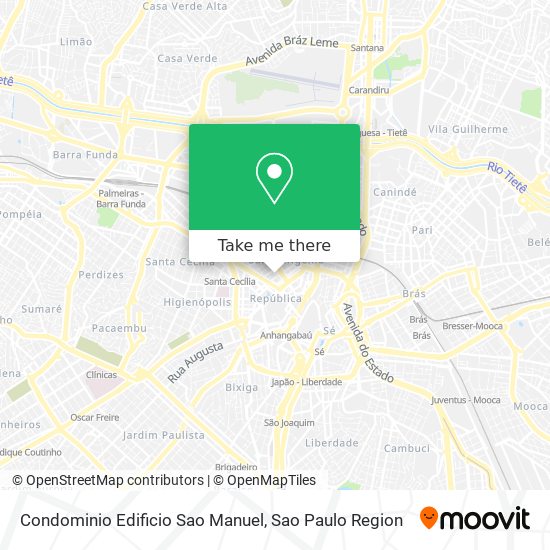 Condominio Edificio Sao Manuel map