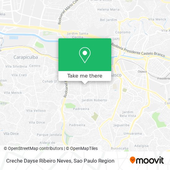 Creche Dayse Ribeiro Neves map