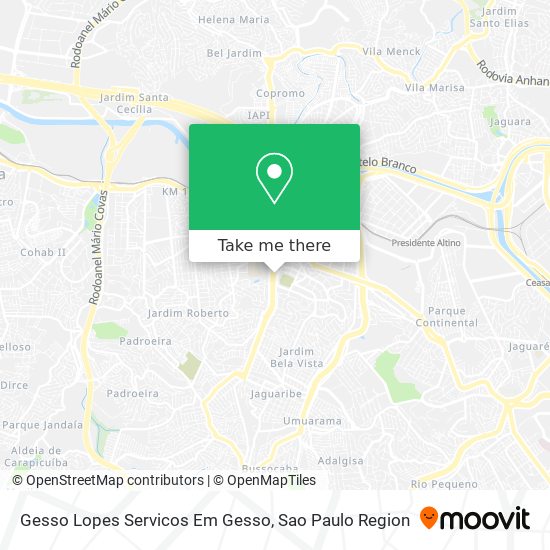 Gesso Lopes Servicos Em Gesso map