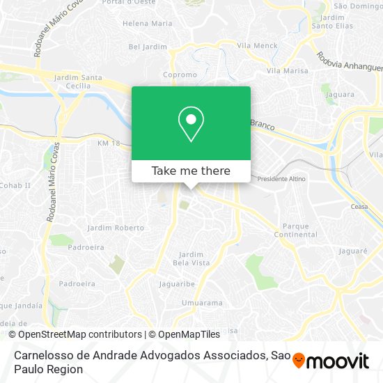 Carnelosso de Andrade Advogados Associados map