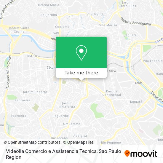 Videolia Comercio e Assistencia Tecnica map