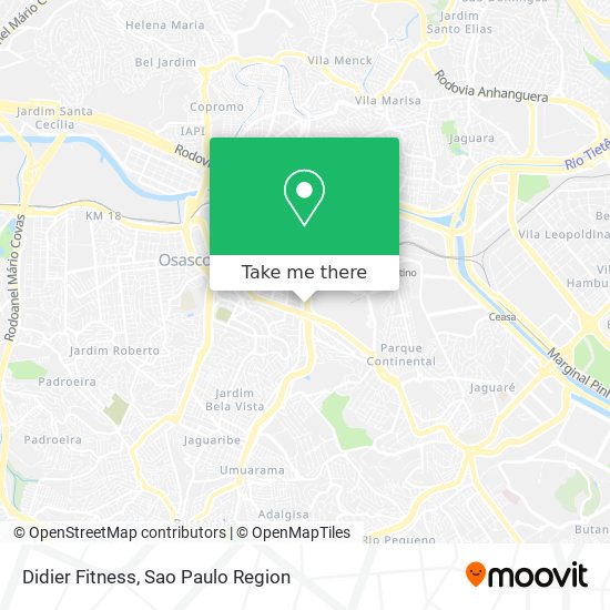 Didier Fitness map