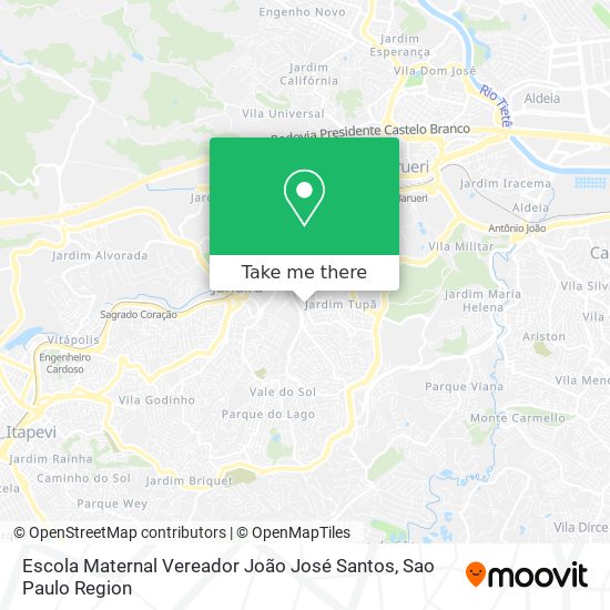 Escola Maternal Vereador João José Santos map
