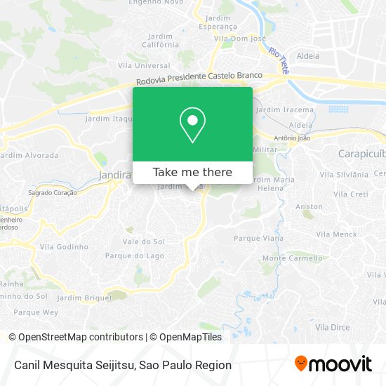 Canil Mesquita Seijitsu map