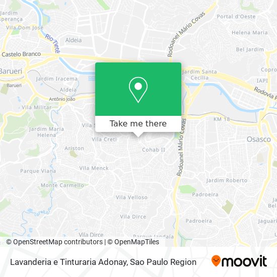 Lavanderia e Tinturaria Adonay map