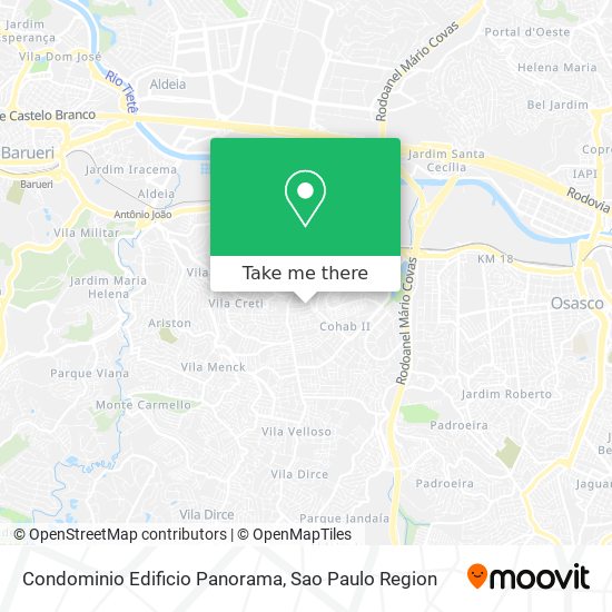 Condominio Edificio Panorama map