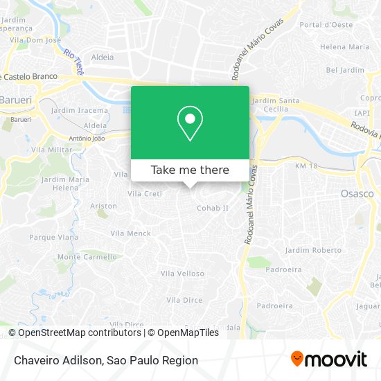 Chaveiro Adilson map