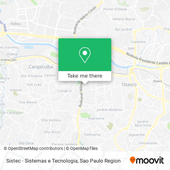 Sistec - Sistemas e Tecnologia map