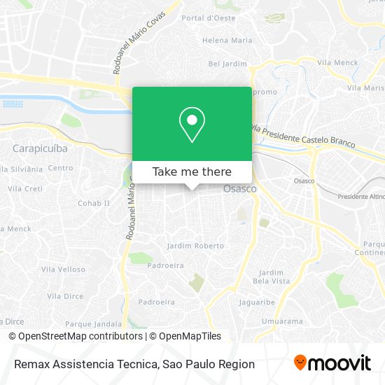 Mapa Remax Assistencia Tecnica