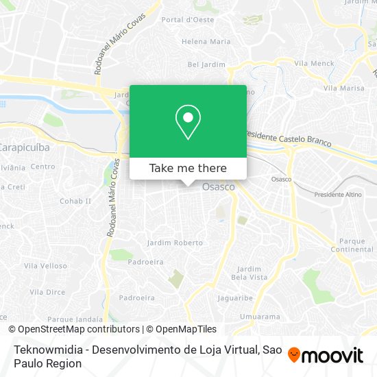 Mapa Teknowmidia - Desenvolvimento de Loja Virtual