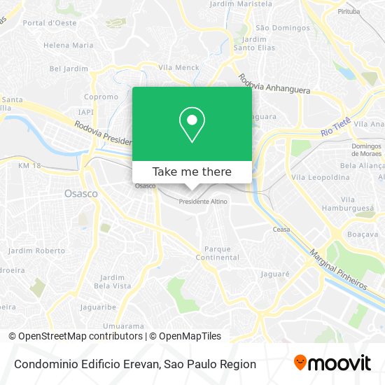 Mapa Condominio Edificio Erevan